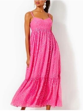 Lilly Pulitzer Pink Maxi Dress